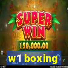 w1 boxing